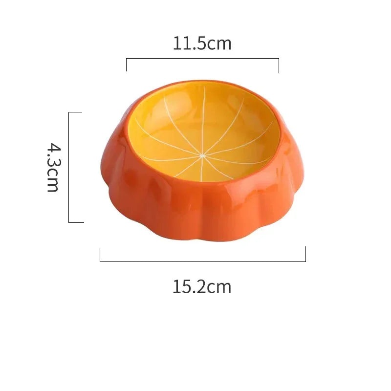 Watermelon Strawberry Shape Cat Food Bowl Cute Designs Pet Ceramics Bowl Small Dog Colorful Water Suppliers Cat Bowl